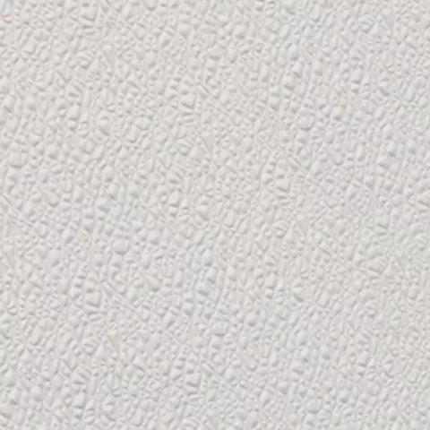 Detail van de witte structuur van een Wonderboard wandpaneel